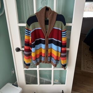 Colorful Striped Men's Sweater